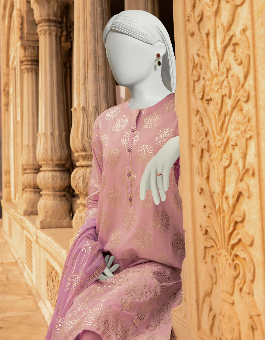 LILAC LAWN 3PC STITCHED | JLAWN-S-US-22-254/S ANAIS - Image 2