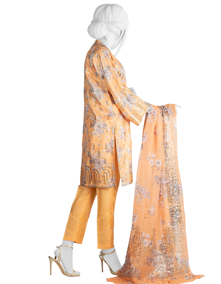 PEACH 3PC STITCHED | JLAWN-S-US-22-262/S BATBAYAR - Image 3