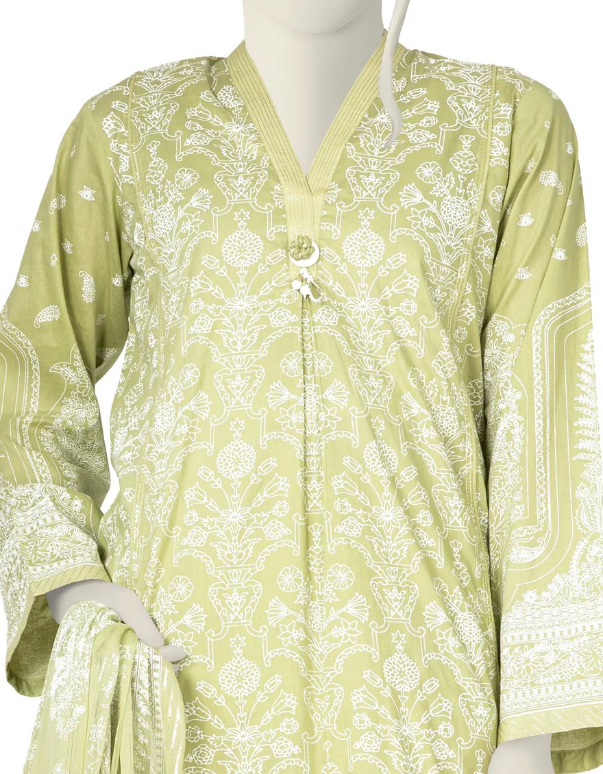 GREEN LAWN 3PC STITCHED | JLAWN-S-US-22-277/S PIROVZ - Image 2