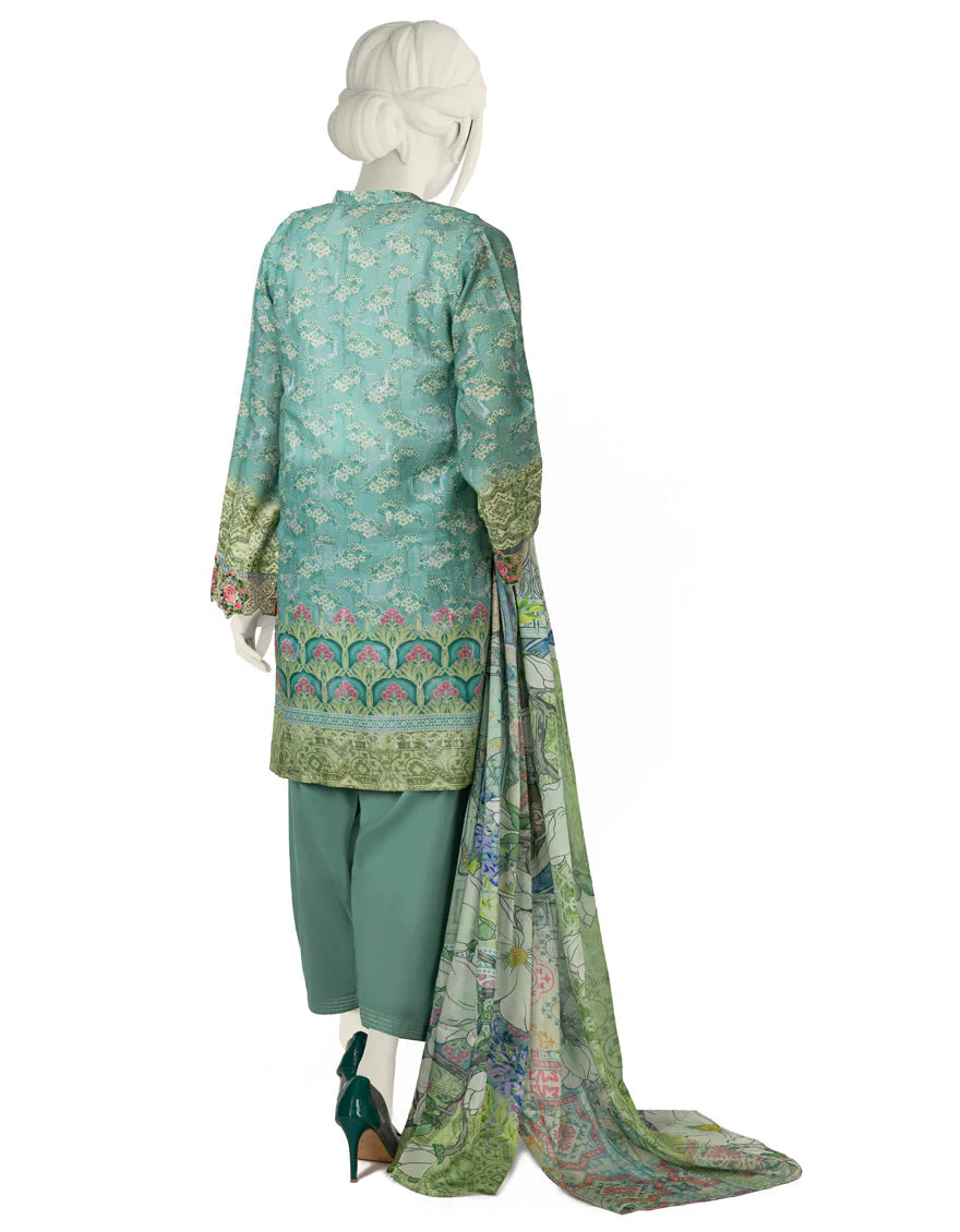 GREEN JACQUARD 3PC STITCHED | JLAWN-S-US-22-286/S REFLECTOR - Image 2