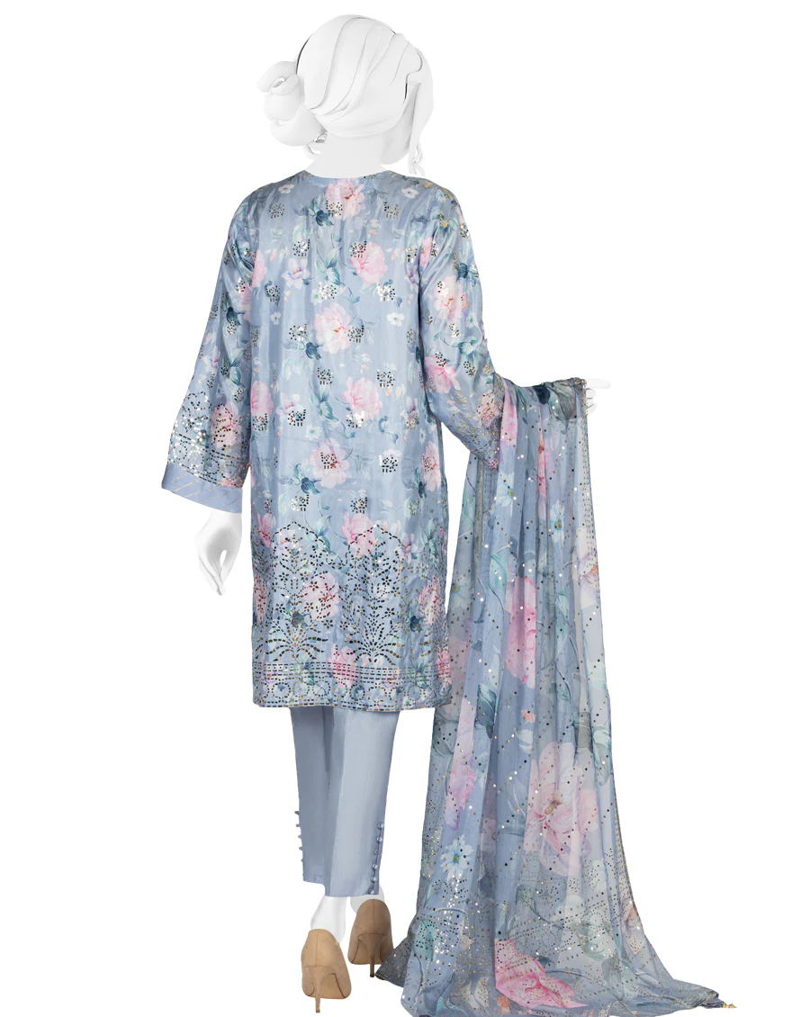 LAVENDER LAWN 3PC STITCHED | JLAWN-S-US-22-312/S MONKHBAT - Image 2