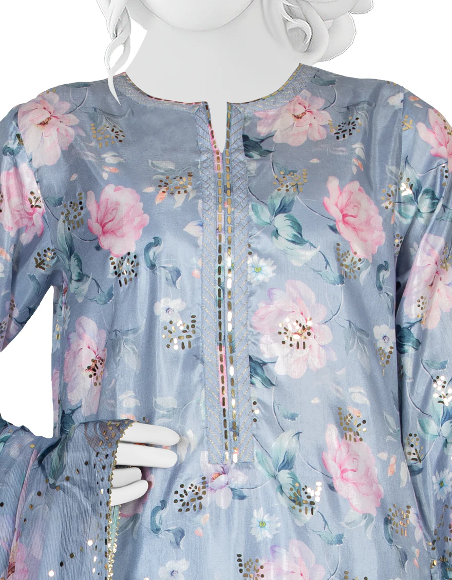 LAVENDER LAWN 3PC STITCHED | JLAWN-S-US-22-312/S MONKHBAT - Image 3
