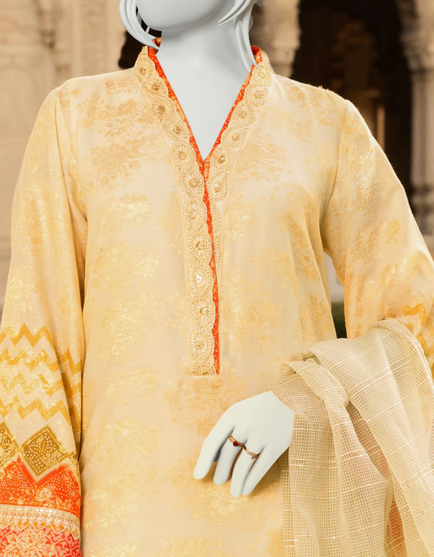 MULTICOLOR LAWN 3PC UNSTITCHED | JLAWN-S-US-22-346 ARECA - Image 4