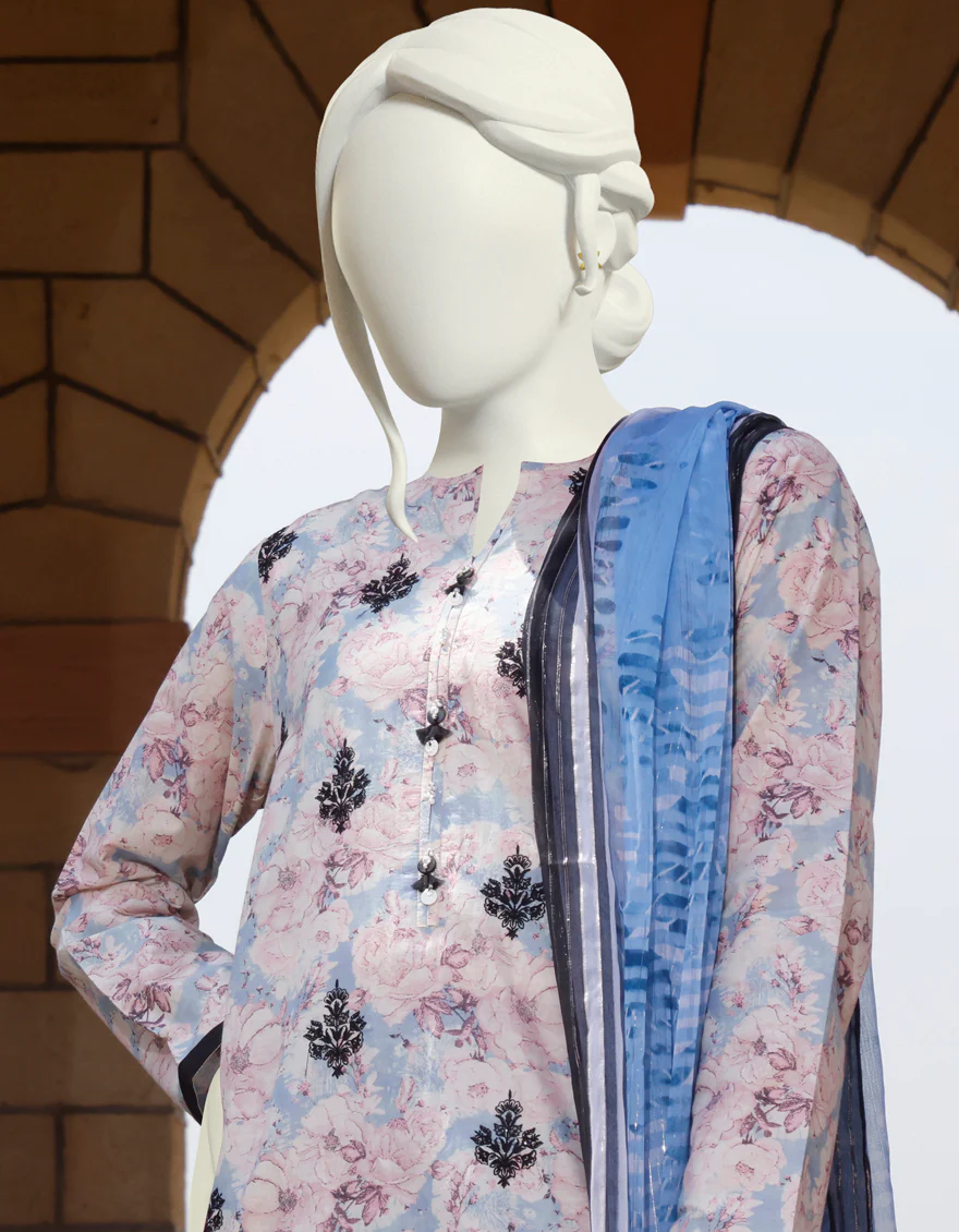 MULTICOLOR LAWN 3PC UNSTITCHED | JLAWN-S-US-22-374 OPULENT - Image 3