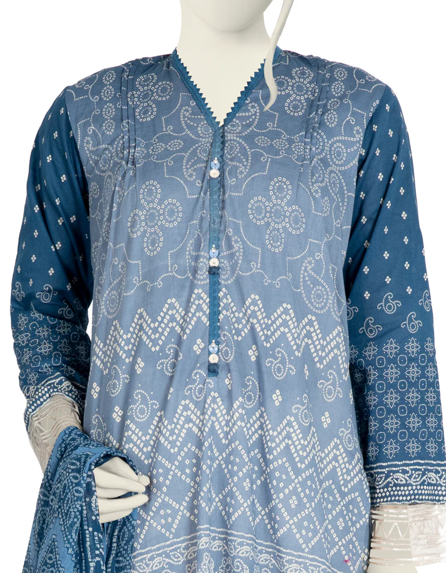 BLUE LAWN 3PC STITCHED | JLAWN-S-US-22-424/S MUKESH - Image 3