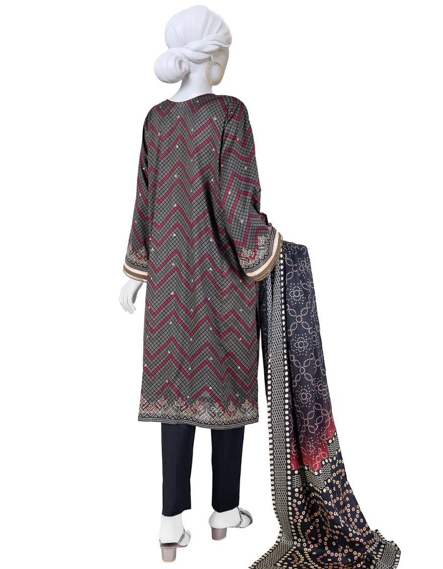 GREEN LAWN 3PC STITCHED | JLAWN-S-US-23-028/S MAHSRIQ - Image 2
