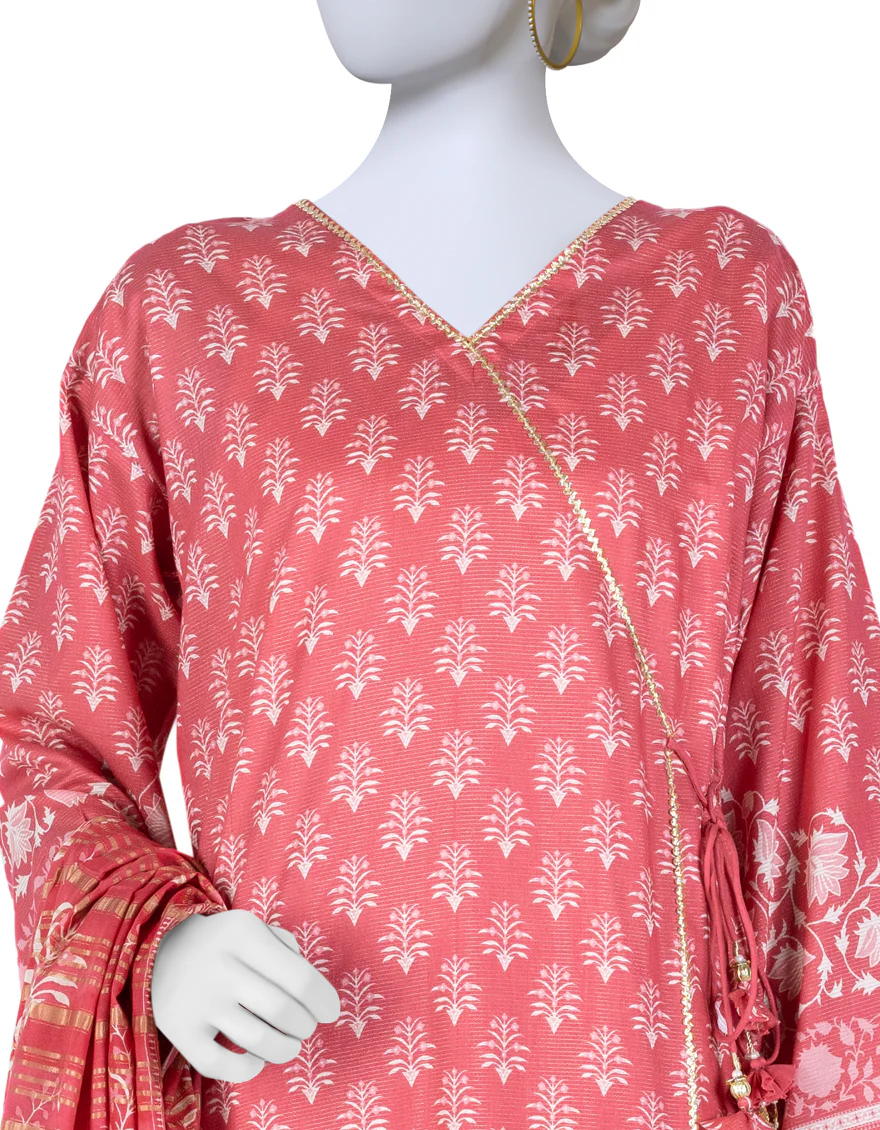 CORAL LAWN 3PC STITCHED | JLAWN-S-US-23-049/S YILDIZ - Image 3