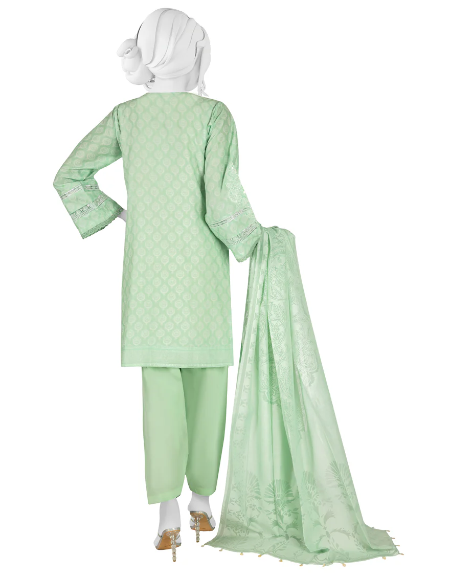 GREEN LAWN 3PC STITCHED | JLAWN-S-US-23-055/S SEAMOSS - Image 2