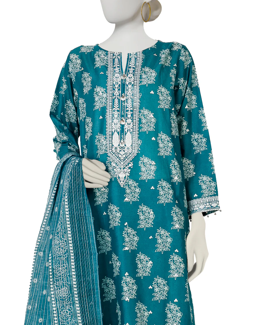 GREEN LAWN 3PC STITCHED | JLAWN-S-US-23-192/S ELNA - Image 3