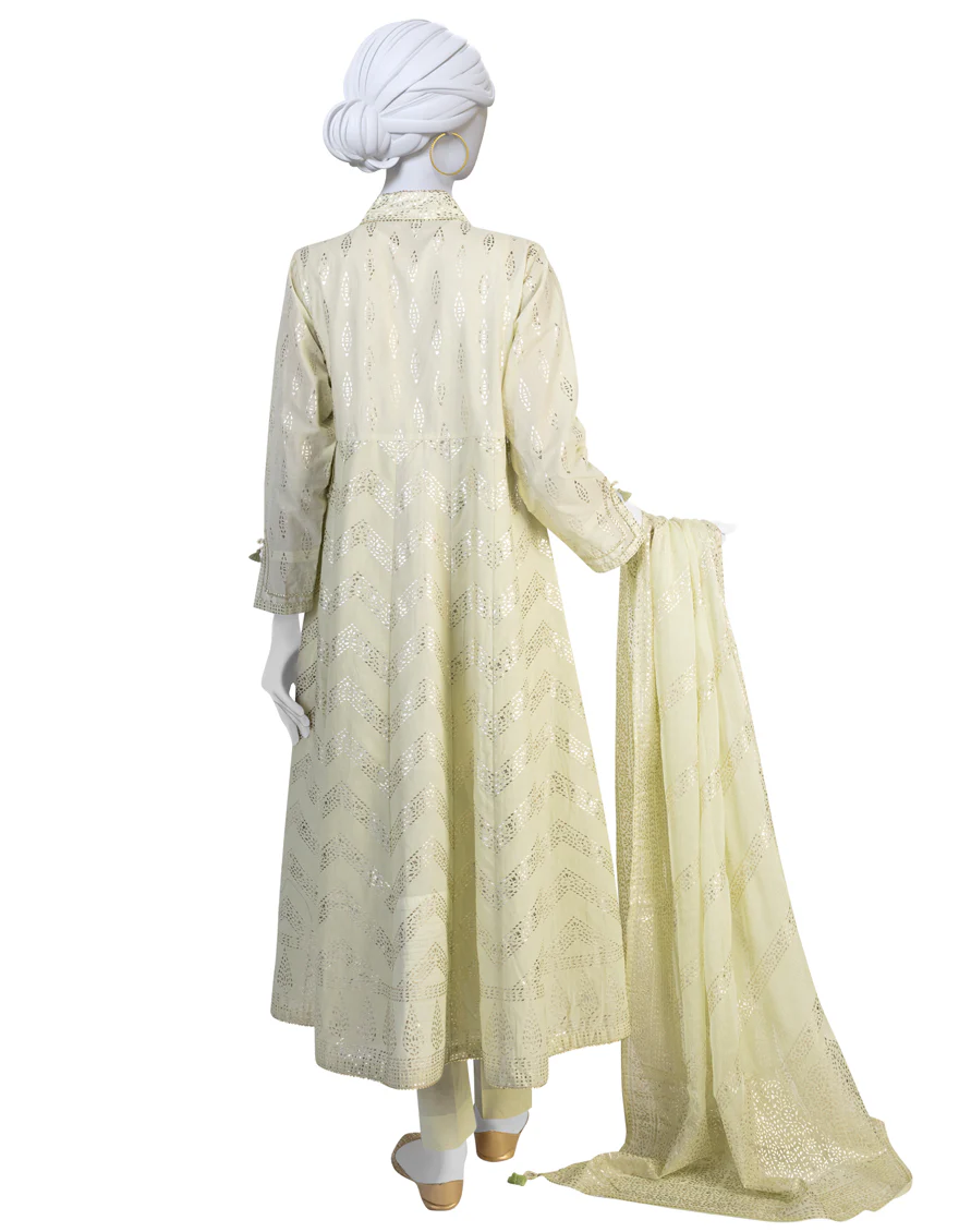 MINT GREEN LAWN 3PC STITCHED | JLAWN-S-US-23-213/S MINT - Image 2
