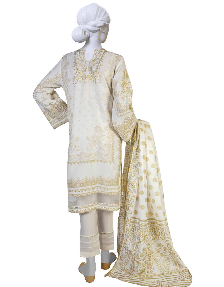 WHITE LAWN 3PC STITCHED | JLAWN-S-US-23-234/S NEHIR - Image 2