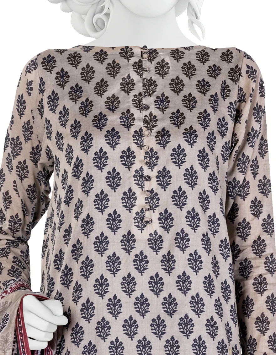 MULTI LAWN 3PC UNSTITCHED | JLAWN-S-US-23-257 CHANDRA - Image 3