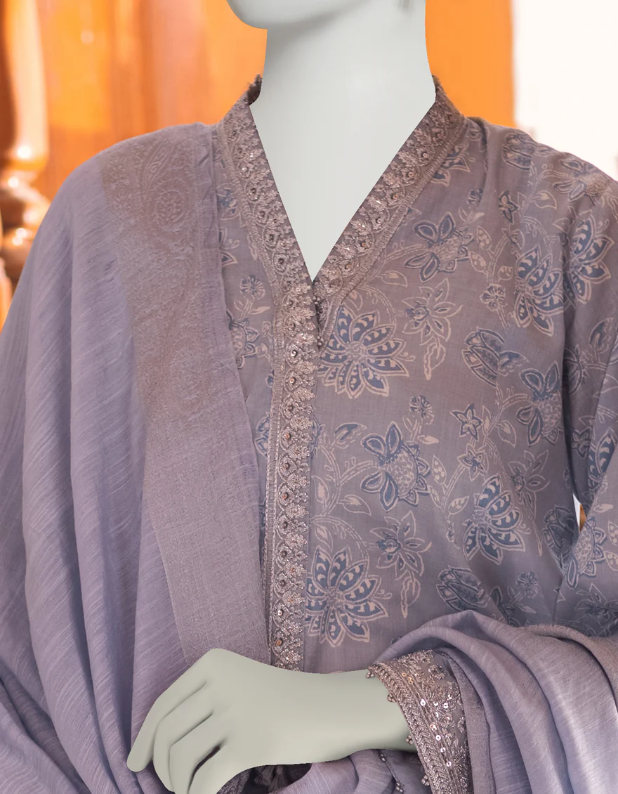 BLUE LAWN 3PC UNSTITCHED | JLAWN-S-US-23-272 ALESIA - Image 3