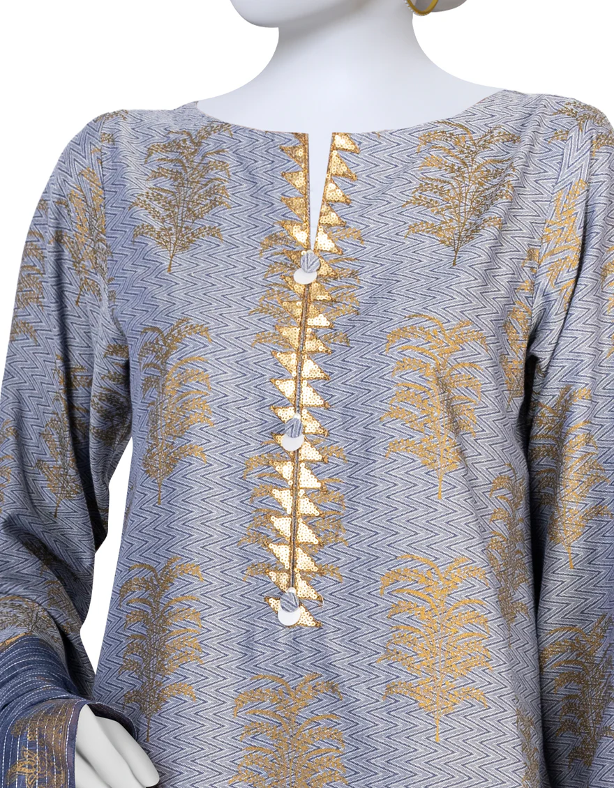 BLUE LAWN 3PC UNSTITCHED | JLAWN-S-US-23-287 VICENTE - Image 3