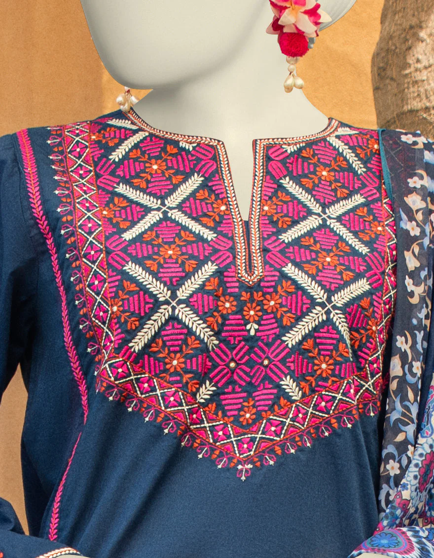 BLUE 3PC STITCHED | JLAWN-S-US-23-371/S RABAT-1 - Image 3