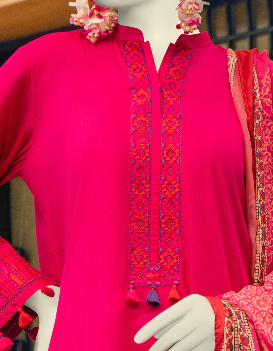 PINK 3PC STITCHED | JLAWN-S-US-23-372/S RABAT-2 - Image 3