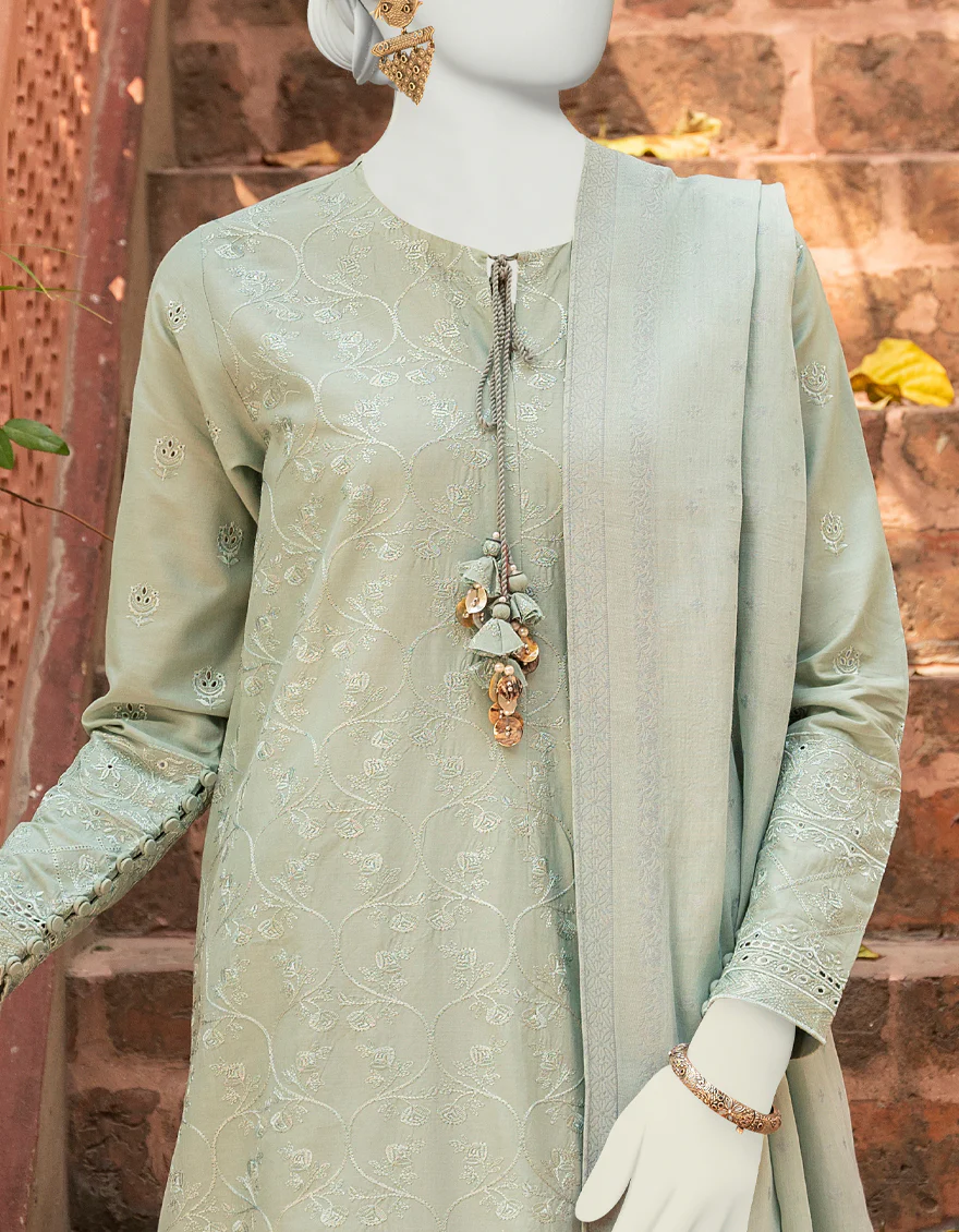 FEROZI 3PC UNSTITCHED | JLAWN-S-US-23-444 GAUHAR-6 - Image 3