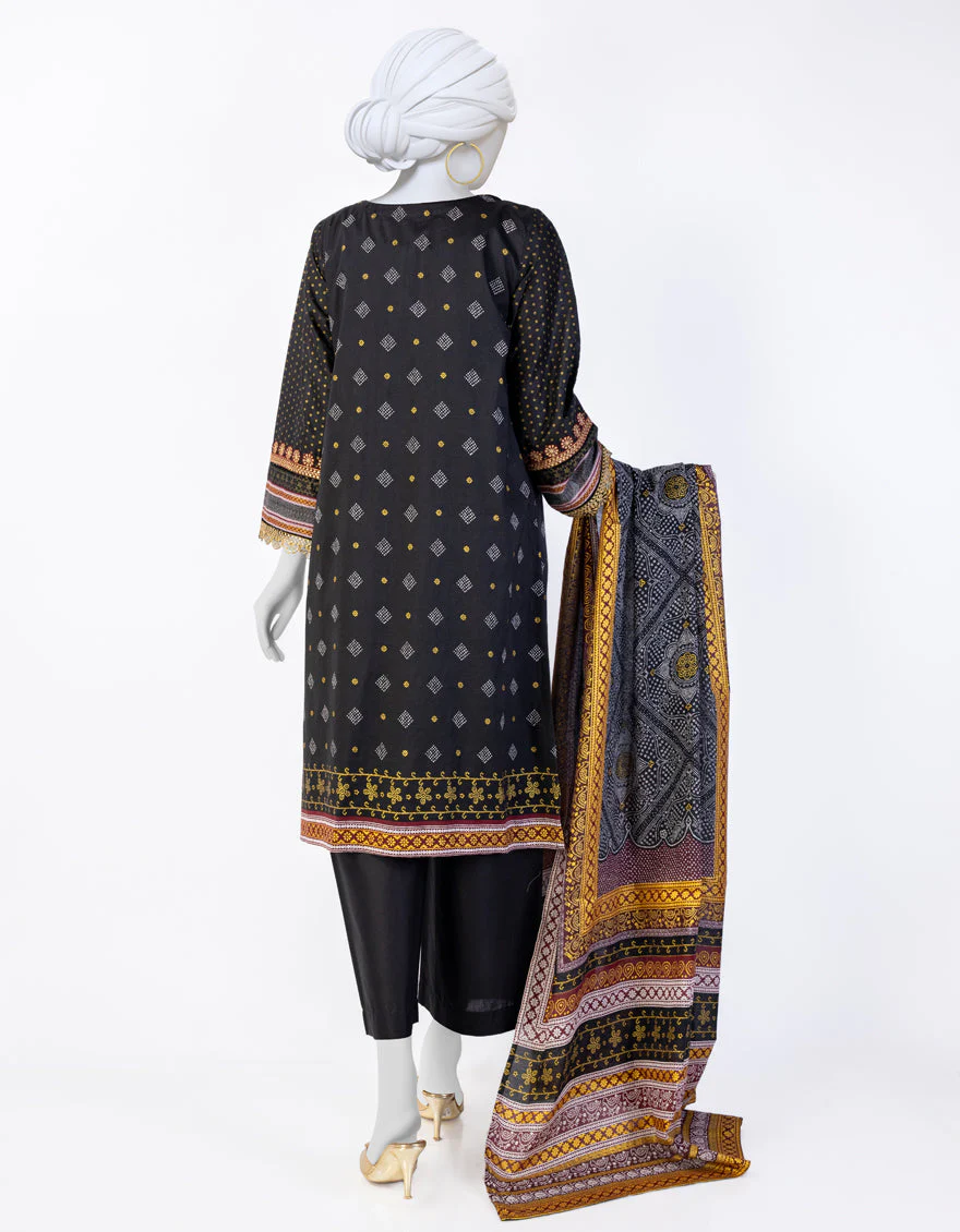 BLACK 3PC STITCHED | JLAWN-US-04-064/S - Image 2