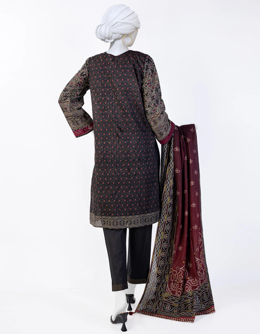 BLACK 3PC STITCHED | JLAWN-US-04-066/S - Image 2