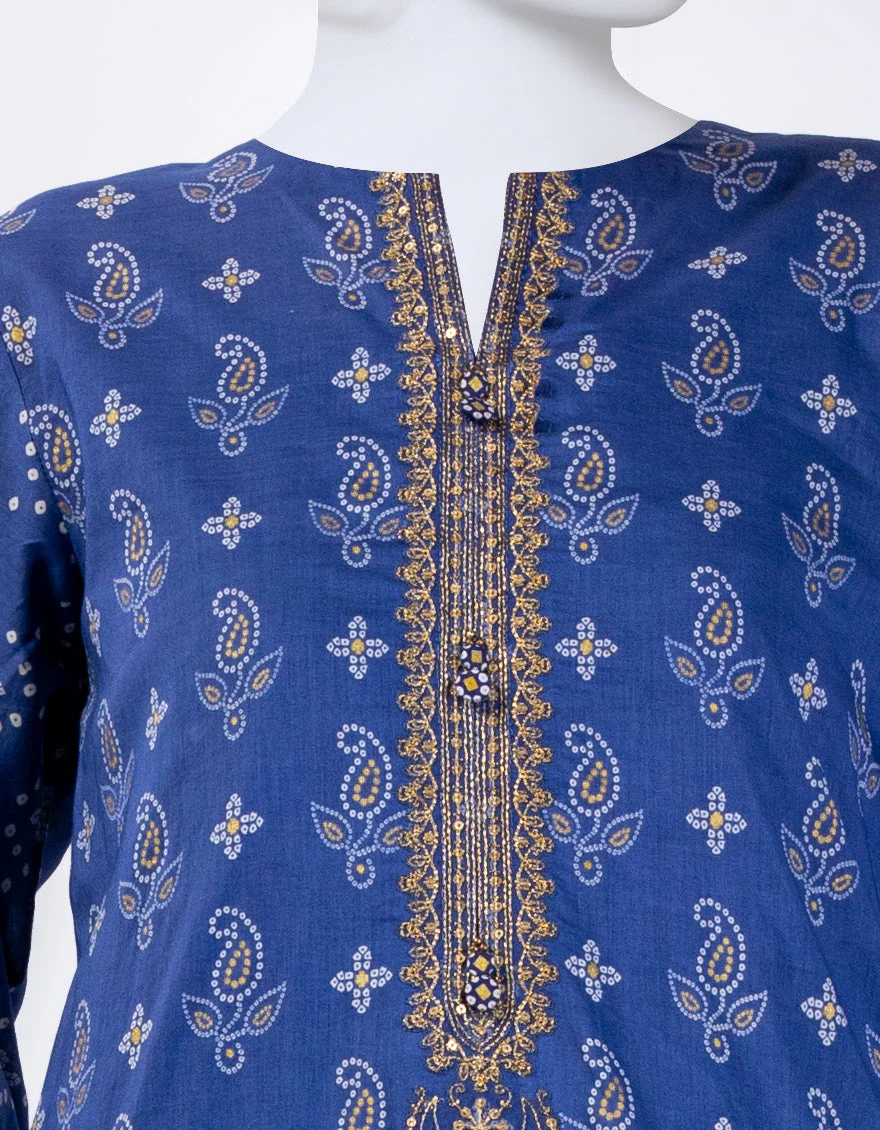 BLUE 3PC STITCHED | JLAWN-US-04-069/S - Image 3