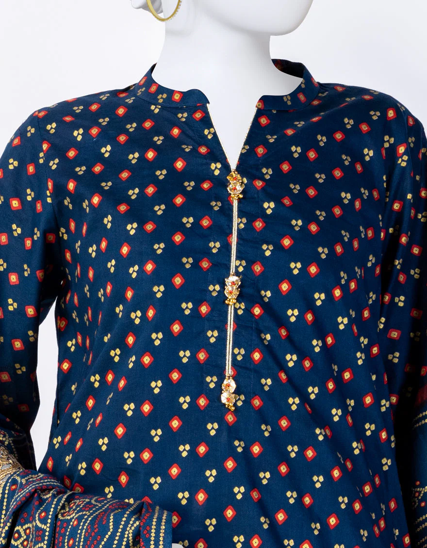 BLUE 3PC STITCHED | JLAWN-US-04-070/S - Image 3