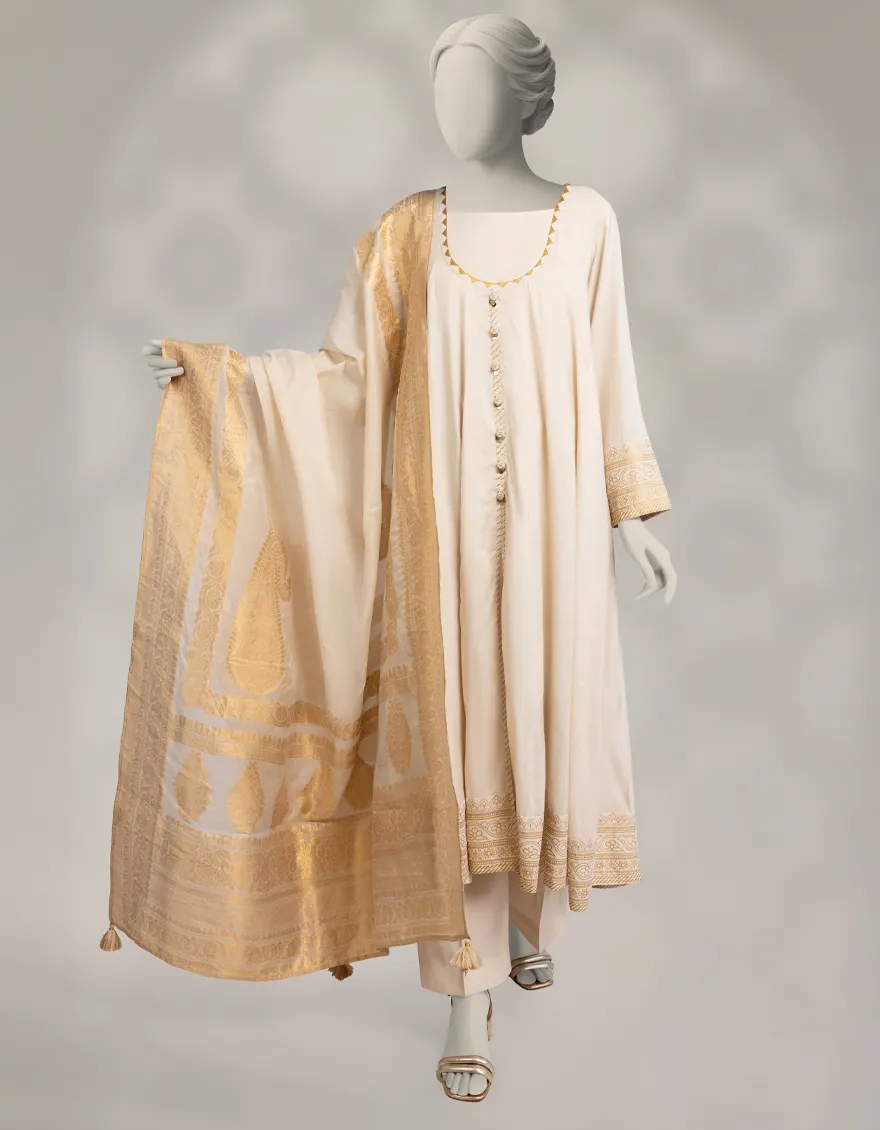 BEIGE MAPLE SILK 3PC STITCHED | JLAWN-W-25-315/S ROYAL-3