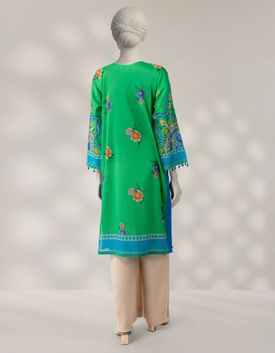 GREEN JACQUARD 3PC STITCHED | JLAWN-W-25-353/S RALLI-04 - Image 2