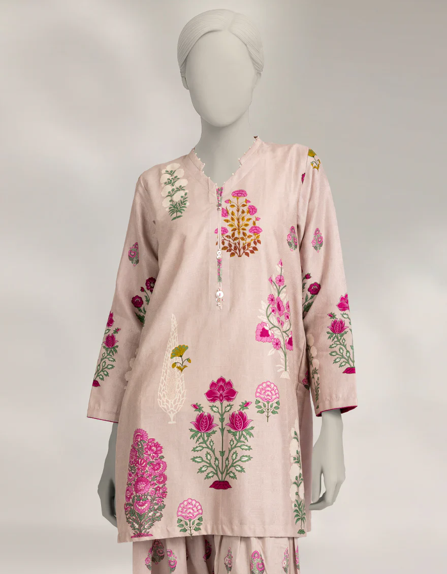 PINK DOBBY 2PC STITCHED | JLAWN-W-JST-25-2243/S GYPSY FLORAL-02 - Image 3