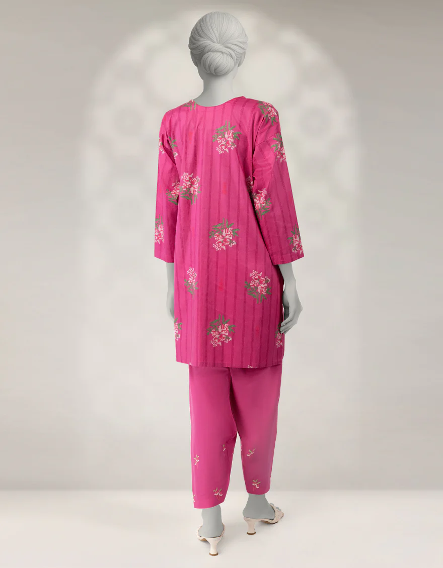 PINK CAMBRIC 2PC STITCHED | JLAWN-W-JST-25-2359/S ESSENTIALS-73 - Image 3