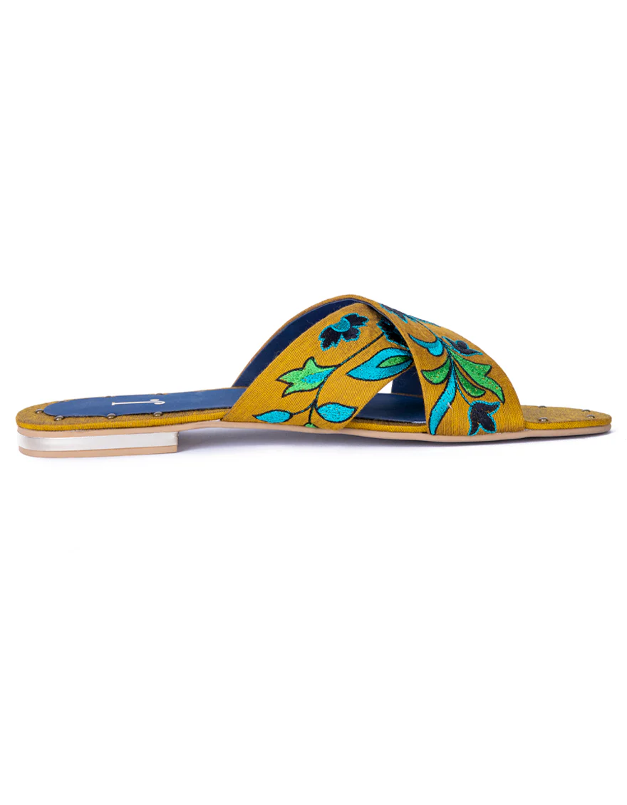 MUSTARD CHAPPAL | JLFWC-US-22-014 FB/FF-075 - Image 3
