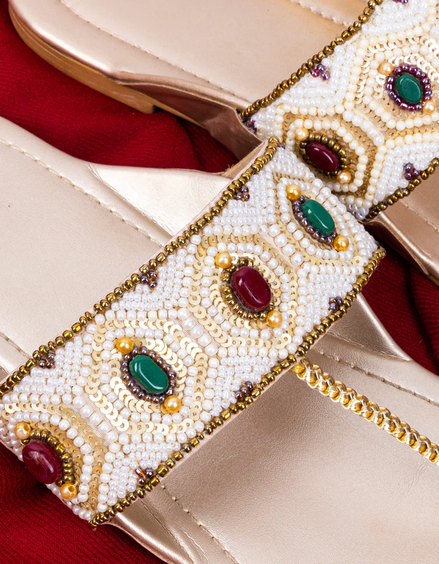 OFF WHITE CHAPPAL | JLFWC-US-23-019 FB/JUNA KOHLAPARI - Image 2