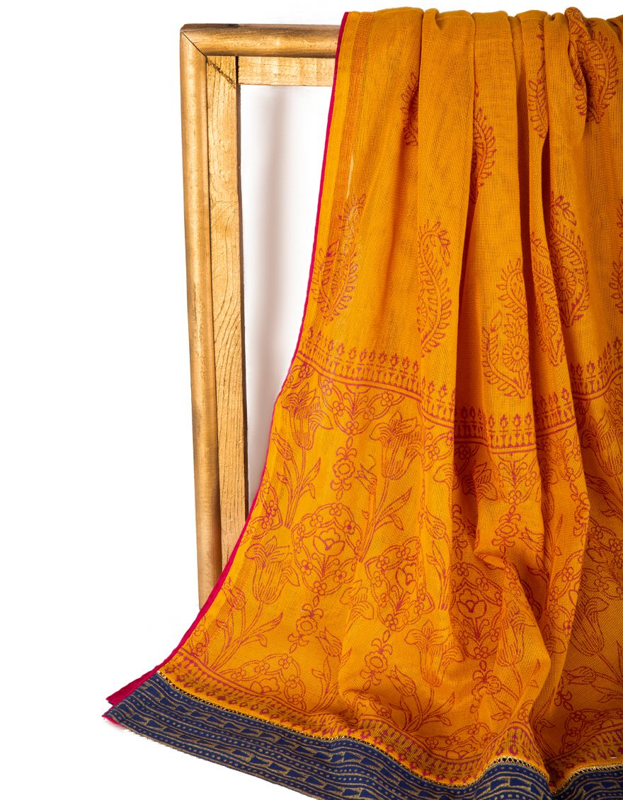 CHROME COTTON STOLE | JLST-S-STL-US-21-2650 FB/BANDHNISE - Image 2