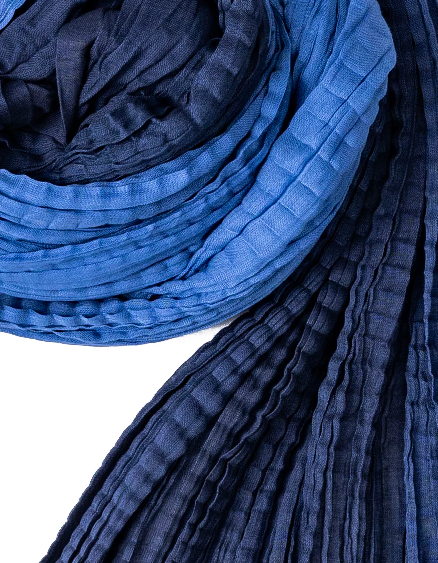 NAVY BLUE DYED STOLE | JLST-S-STL-US-22-2649 FB/STL3-22-004 - Image 2