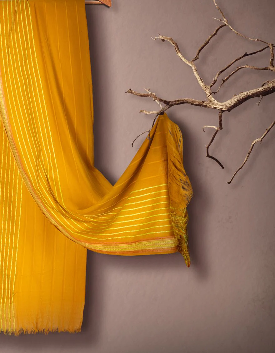 MUSTARD STOLE | JLST-W-STL-US-21-004 FB/DHARI - Image 2