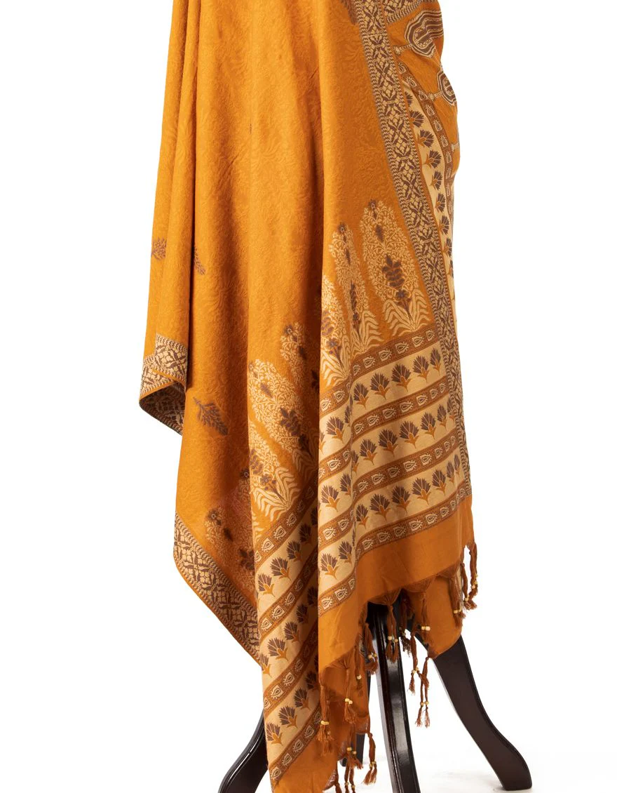 RUST STOLE | JLST-W-STL-US-21-2656 FB/SHAWL-007 - Image 2