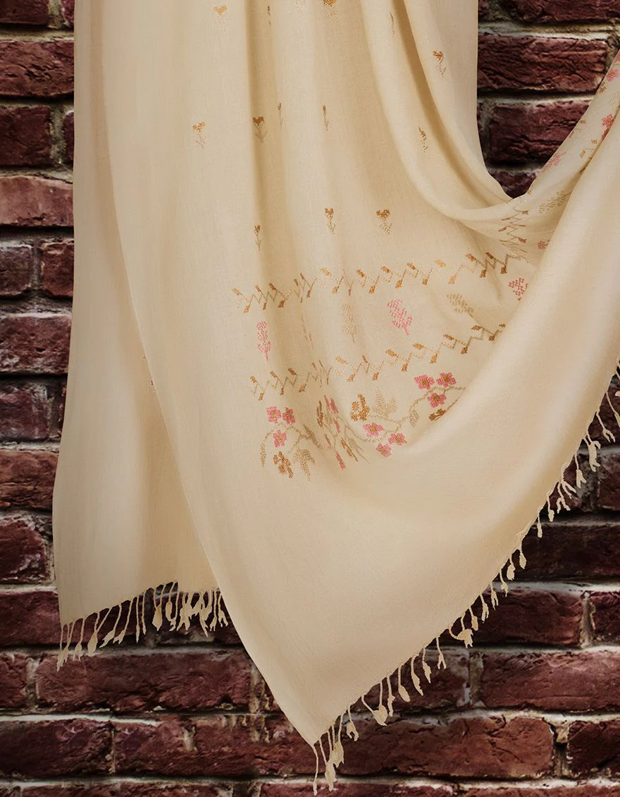 BLACK GRAPE SHAWL | JSH-SHW-US-21-0002 FB/SWATI WOOL - Image 2