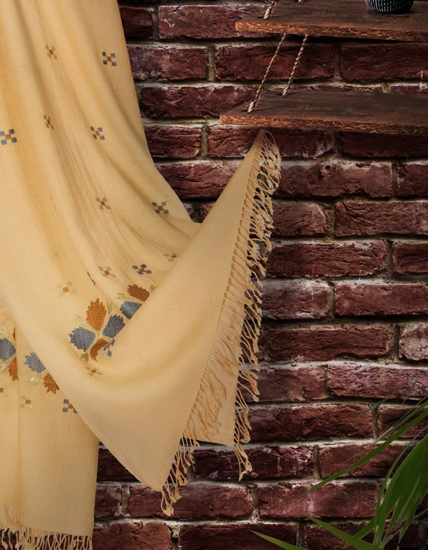 BLACK GRAPE SHAWL | JSH-SHW-US-21-0009 FB/SWATI WOOL - Image 2