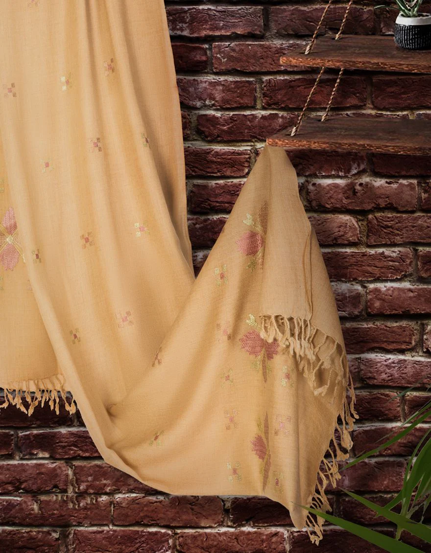 BLACK GRAPE SHAWL | JSH-SHW-US-21-0013 FB/SWATI WOOL - Image 2