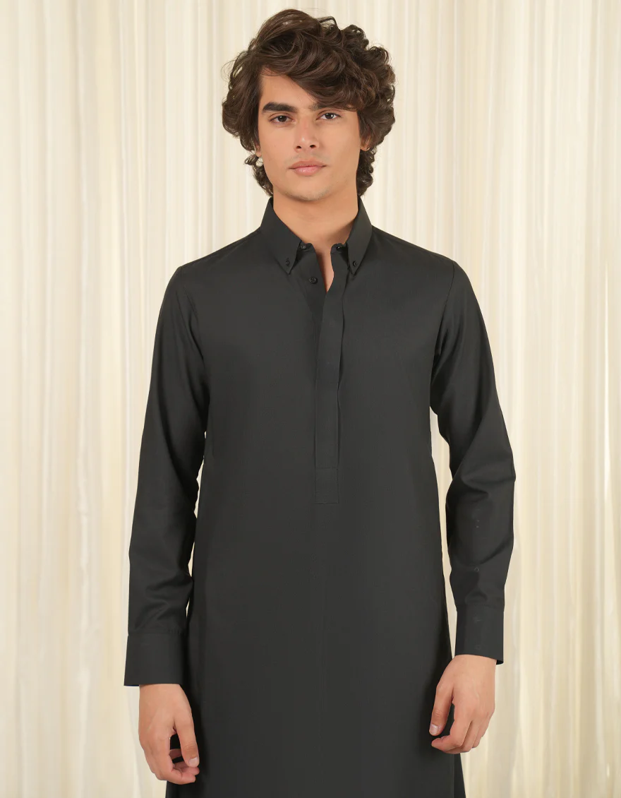 BLACK BLENDED JUBBA | JT-JUBBA-33144/S25/JJ9664-PN - Image 3