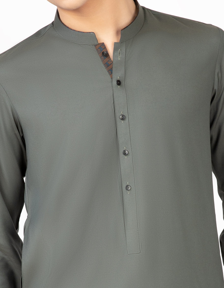 GREEN VISCOSE JUBBA | JT-JUBBA-US-43186/A22/JJ8402-CL - Image 2