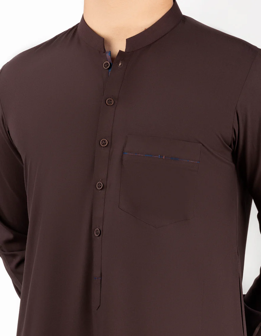 DARK BROWN BLENDED JUBBA | JT-JUBBA-US-44225/A23/JJ1002-CL - Image 2