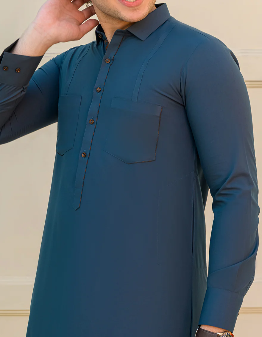 BLUE BLENDED JUBBA | JT-JUBBA-US-44226/A23/JJ1003-CL - Image 2