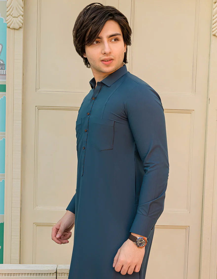BLUE BLENDED JUBBA | JT-JUBBA-US-44226/A23/JJ1003-CL - Image 3