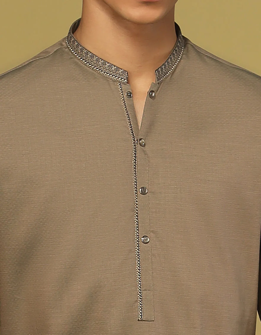 GREEN COTTON KURTA | JTK-S-US-35968/S22/JJ8148-CL - Image 2