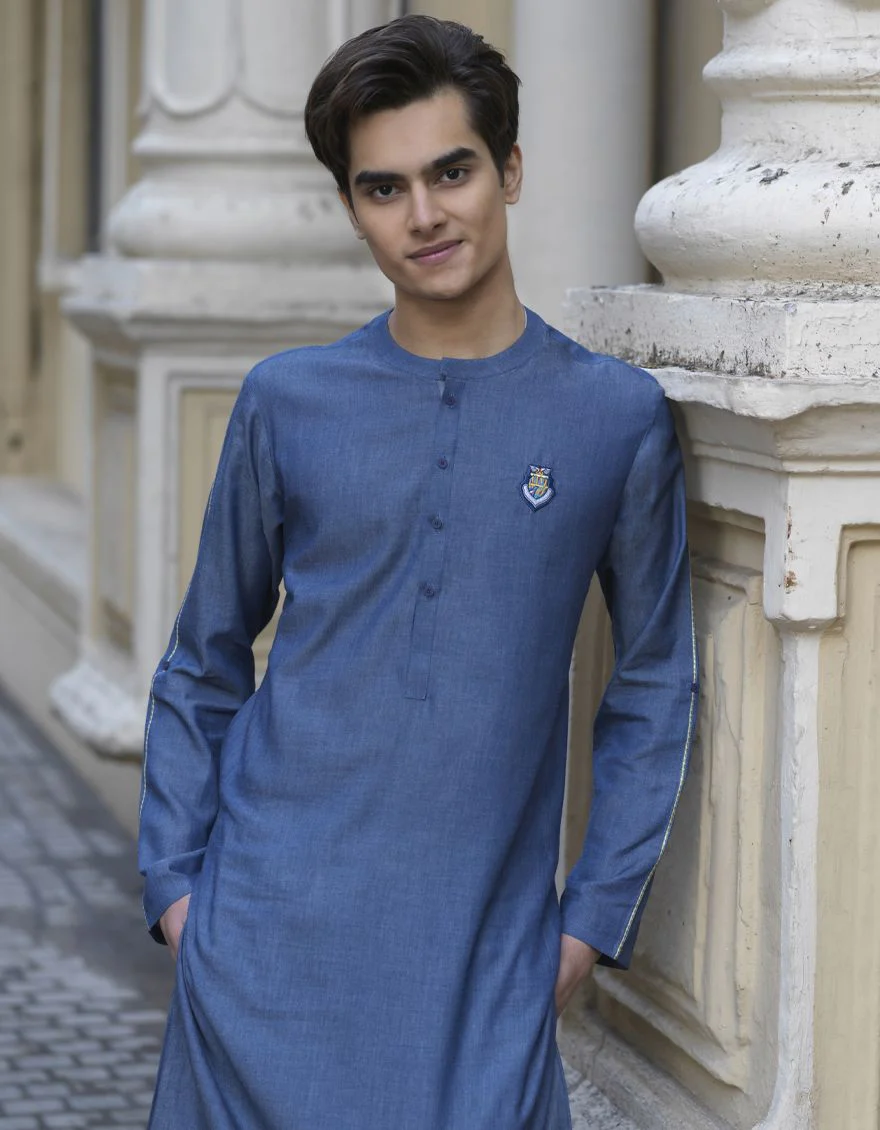 DULL SEA GREEN KURTA | JTK-S-US-38445/S22/JJ7609-CL - Image 6
