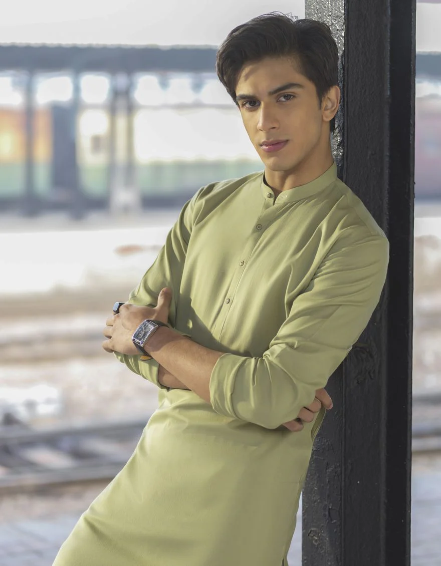LIGHT GOLD KURTA | JTK-S-US-40237/S22/DMR3176-CL - Image 3
