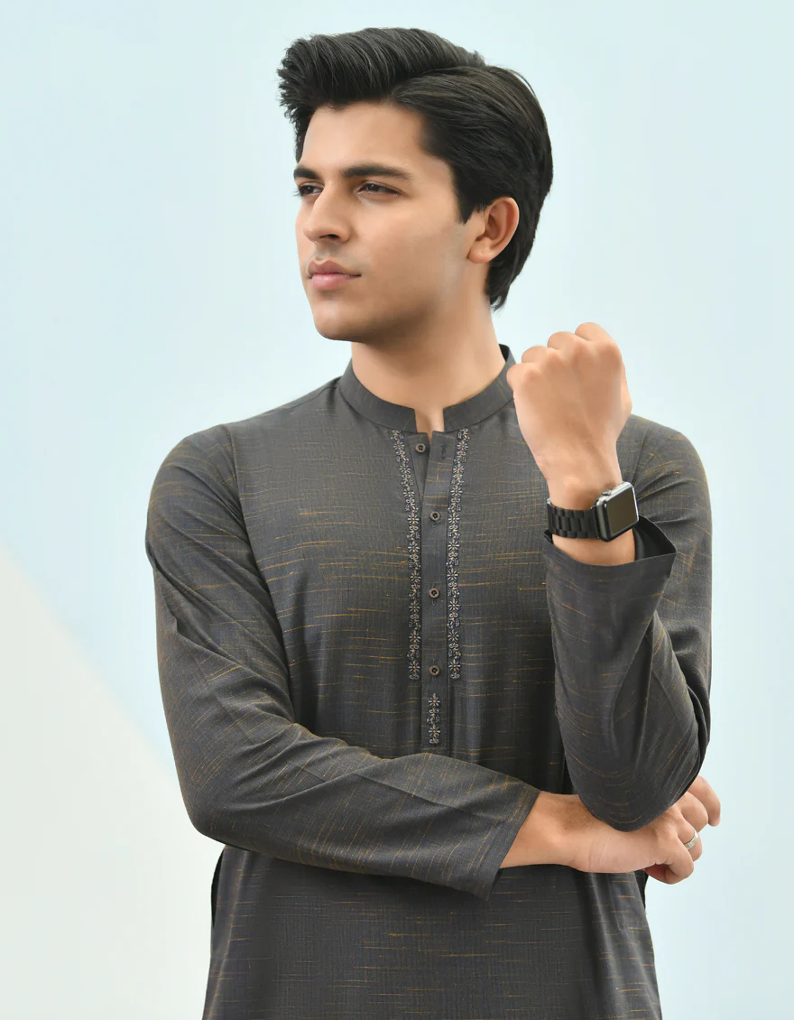 ADMIRAL BLENDED KURTA | JTK-S-US-43109/S22/JJ8267-SF - Image 3