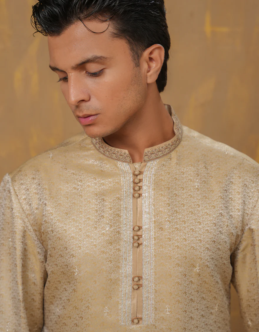 YELLOW KURTA | JTK-SP-A-48079/A24/J - Image 3