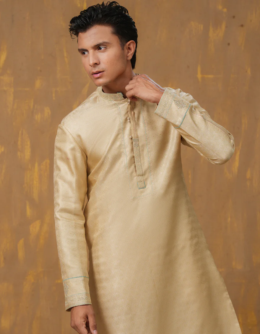 BROWN KURTA | JTK-SP-A-48080/A24/J - Image 2