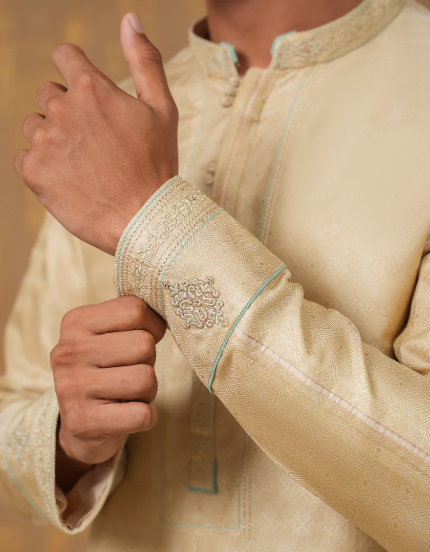 BROWN KURTA | JTK-SP-A-48080/A24/J - Image 3